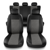 Housses de siège adaptées pour BMW X2 F39, U10 (2017-....) - housse siege voiture universelles - couverture siege - SU-G