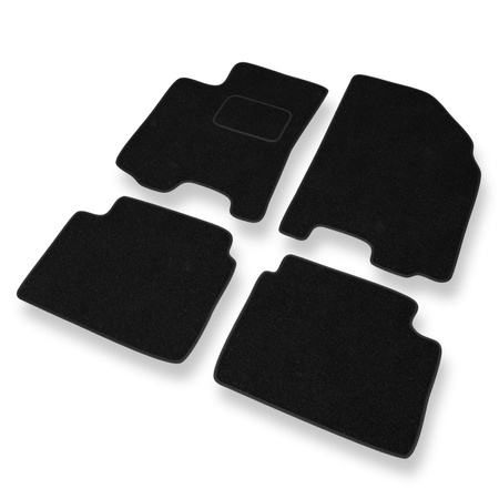 Tapis de Sol Feutres adapté pour Chevrolet Lacetti (2003-2009) - tapis de voiture - noir