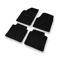 Tapis de Sol Velours adapté pour Chrysler Concorde (1997-2004) - Premium tapis de voiture - noir