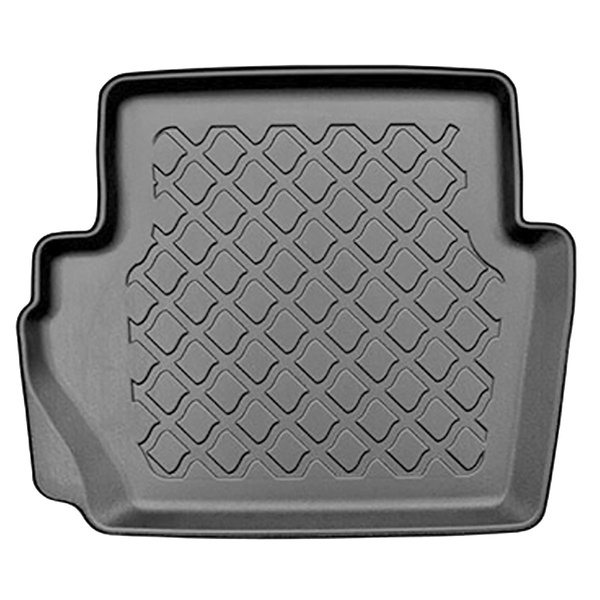 Tapis de sol en TPE adapté pour Ford Puma Crossover (10.2019-....) - aussi pour la version hybride - tapis de voiture - noir