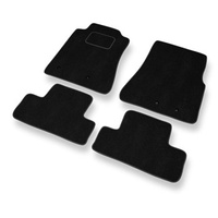 Tapis de Sol Velours adapté pour Ford Mustang V (2005-2014) - Premium tapis de voiture - noir