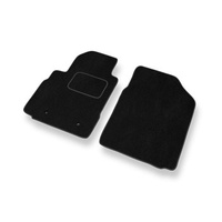 Tapis de Sol Velours adapté pour Toyota Yaris I (3 portes) (1999-2005) - Premium tapis de voiture - noir