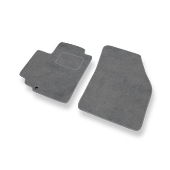 Tapis de Sol Velours adapté pour Nissan Pixo (2008-2013) - Premium tapis de voiture - gris