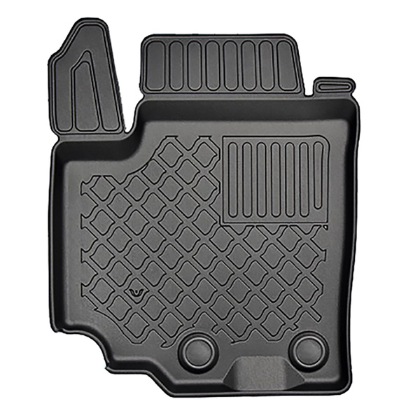 Tapis de sol en TPE adapté pour Suzuki Vitara Mild Hybrid SUV (01.2020-....) - tapis de voiture - noir