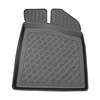 Tapis de sol en TPE adapté pour MG 4 Hayon (09.2022-....) - tapis de voiture - noir