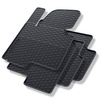 Tapis de sol en caoutchouc adapté pour Kia Sportage III (2010-2016) - tapis de voiture - noir