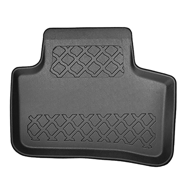 Tapis de sol en TPE adapté pour Mercedes-Benz GLK X204 SUV (12.2015-10.2022) - tapis de voiture - noir