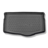 Tapis de coffre adapté pour Volkswagen T-Cross Crossover (04.2019-....) - bac de coffre - protection de coffre voiture - coffre inférieur; plancher amovible en la position la plus basse