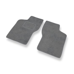 Tapis de Sol Velours adapté pour Fiat Bravo Hayon (1995-2001) - Premium tapis de voiture - gris