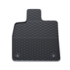 Tapis de sol en caoutchouc adapté pour Audi Q5 II SUV, Sportback (2017-....) - tapis de voiture - noir - 4 pcs.