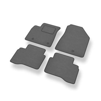 Tapis de Sol Velours adapté pour Kia Niro I Crossover (2016-2022) - Premium tapi