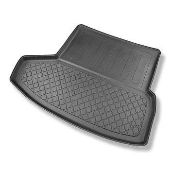 Tapis de coffre adapté pour Tesla Model S Facelift II Coupé (01.2021-....) - bac de coffre - protection de coffre voiture - coffre arrière