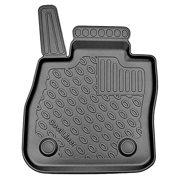 Kit tapis de coffre et tapis de voiture TPE pour: BMW 2 F44 Gran Coupé (03.2020-10.2024) - coffre supérieur;pour les voitures avec double plancher de coffre