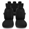 Housses de siège adaptées pour Dacia Sandero I, II (2008-2019) - housse siege voiture universelles - couverture siege - PG-1