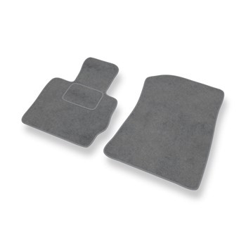 Tapis de Sol Velours adapté pour BMW X4 F26 (2013-2018) - Premium tapis de voiture - gris