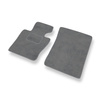 Tapis de Sol Velours adapté pour BMW X3 I E83 (2000-2010) - Premium tapis de voiture - gris