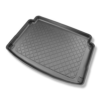 Tapis de coffre adapté pour Hyundai Bayon SUV (05.2021-....) - bac de coffre - protection de coffre voiture - coffre inférieur; sans plancher double du coffre