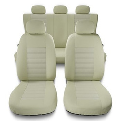 Housses de siège adaptées pour Alfa Romeo Giulia (2015-....) - housse siege voiture universelles - couverture siege - MD-8
