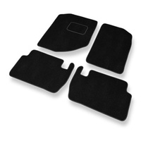 Tapis de Sol Velours adapté pour Dodge Durango II (2004-2009) - Premium tapis de voiture - noir