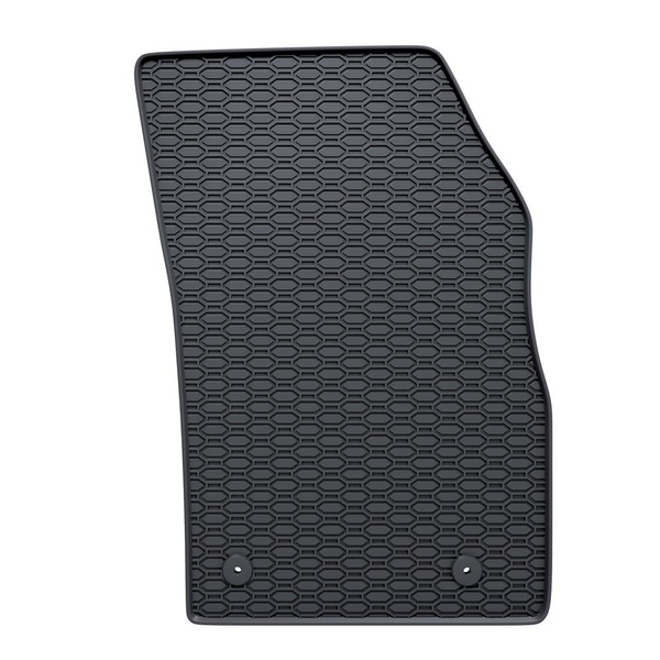 Tapis de sol en caoutchouc adapté pour Opel Astra J Hayon, Berline, Sports Tourer (2009-2019) - tapis de voiture - noir - 4 pcs.