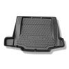 Tapis de coffre adapté pour BMW 1 E87 Hayon (09.2004-2011) - bac de coffre - protection de coffre voiture - avec cavité gauche et droite