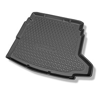 Tapis de coffre adapté pour Saab 9-3 SportSedan (2002-05.2014) - bac de coffre - protection de coffre voiture - sans cavité gauche (avec système audio)