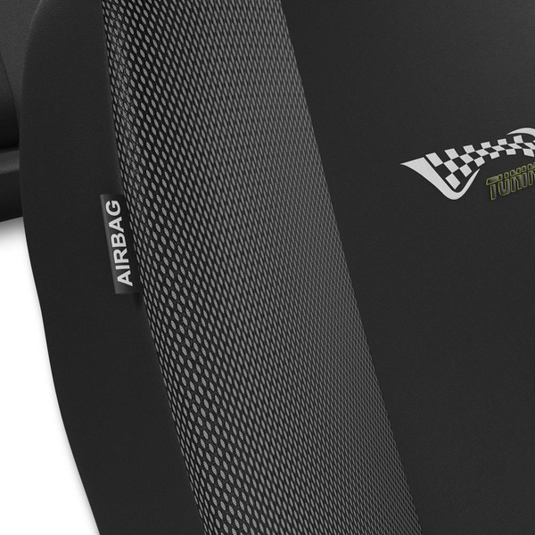 Housses de siège adaptées pour Fiat Cinquecento (1991-1998) - housse siege voiture universelles - couverture siege - TG-G