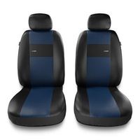 Housses de siège avant adaptées pour Hyundai ix35 (2010-2015) - housse siege voiture universelles - couverture siege conducteur - 2XL-BL