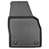 Tapis de sol en TPE adapté pour Seat Ibiza 6F Hayon (06.2017-....) - tapis de voiture - noir