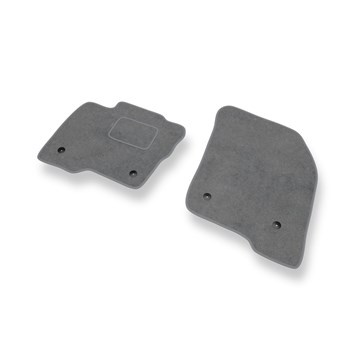 Tapis de Sol Velours adapté pour Ford S-Max II (2015-2023) - Premium tapis de voiture - gris