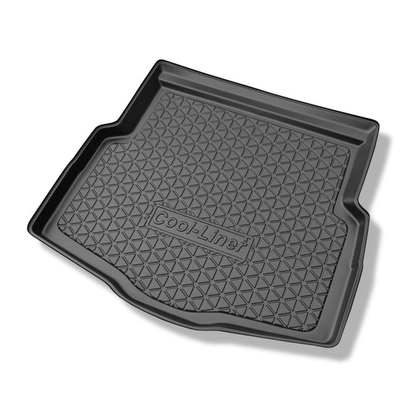 Tapis de coffre adapté pour Alfa Romeo 159 Sportwagon (09.2005-2011) - bac de coffre - protection de coffre voiture - plancher abaissé du coffre; coffre sans insert en mousse sous le plancher du coffre