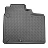 Tapis de sol en TPE adapté pour Dodge Ram V Pick-up (2019-....) - II rangée - tapis de voiture - noir