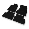 Tapis de Sol Feutres adapté pour BMW 5 G30 (2017-....) - tapis de voiture - noir