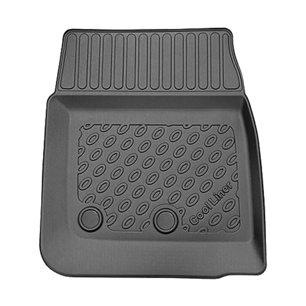 Kit tapis de coffre et tapis de voiture TPE pour: Nissan Ariya SUV (09.2022-....) - coffre supérieur;plancher amovible au plus haut niveau;également pour les modèles avec rail de montage