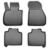 Tapis de sol en TPE adapté pour BMW 2 F46 Gran Tourer (03.2015-2021) - 5 ou 7 sièges; sans la troisième rangée de sièges - tapis de voiture - noir