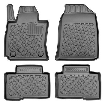 Tapis de sol en TPE adapté pour SsangYong Tivoli Grand Crossover (06.2021-....) - tapis de voiture - noir