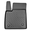 Tapis de sol en TPE adapté pour Ford Focus IV Berline (09.2018-....) - tapis de voiture - noir