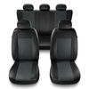 Housses de siège adaptées pour Citroen C3 Aircross I, II (2017-....) - housse siege voiture universelles - couverture siege - CM-G