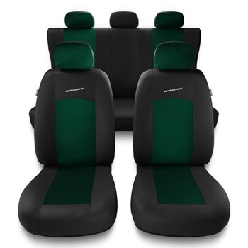 Housses de siège adaptées pour Audi A6 C4, C5, C6, C7, C8 (1994-2019) - housse siege voiture universelles - couverture siege - S-GR
