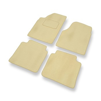 Tapis de Sol Velours adapté pour Chrysler 300M (1998-2004) - Premium tapis de voiture - beige