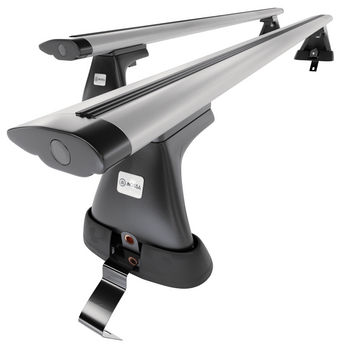 Barres de toit en aluminium adapté pour Fiat Bravo Hayon (2007-2014) - Porte-Bag