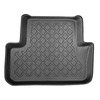 Tapis de sol en TPE adapté pour Audi A4 B8 Berline (01.2008-10.2015) - tapis de voiture - noir