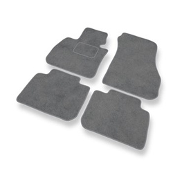 Tapis de Sol Velours adapté pour BMW 2 F45 Active Tourer (2015-2022) - Premium tapis de voiture - gris