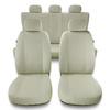 Housses de siège adaptées pour Jeep Compass I, II (2007-....) - housse siege voiture universelles - couverture siege - CMP-BE