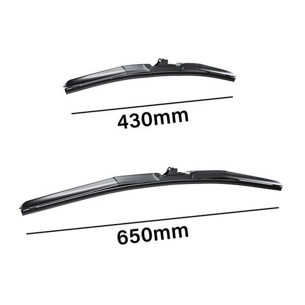 Escobillas limpiaparabrisas para la luna delantera para Peugeot Rifter Van (07.2018-....) - escobillas hybrides