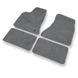 Tapis de Sol Velours adapté pour Chrysler 300C I Berline, Touring (2005-2010) - Premium tapis de voiture - gris