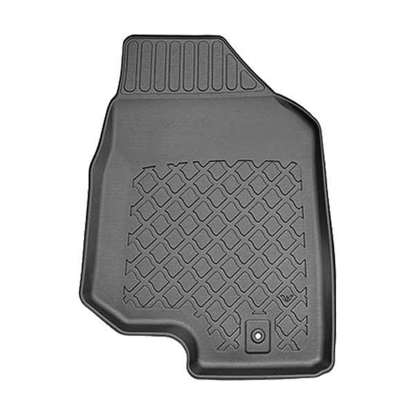 Tapis de sol en TPE adapté pour Ssangyong Torres EVX SUV (03.2024-....) - tapis de voiture - noir