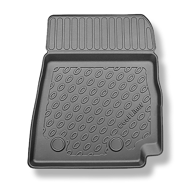 Tapis de sol en TPE adapté pour Renault Arkana E-Tech Hybrid SUV (03.2021-....) - tapis de voiture - noir