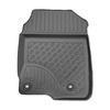 Tapis de sol en TPE adapté pour Honda ZR-V Hybrid e:HEV SUV (10.2023-....) - tapis de voiture - noir