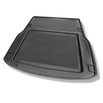 Tapis de coffre adapté pour Audi A8 D3 Berline (11.2002-2009) - bac de coffre - protection de coffre voiture - version non étendue; aussi pour la version Quattro